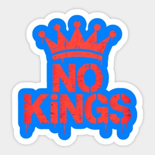 No-kings-in-america Sticker